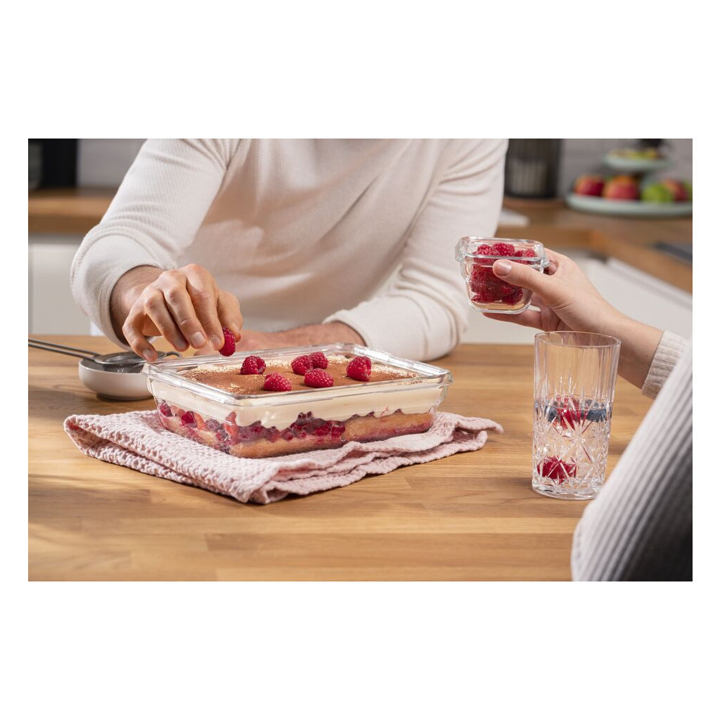 Харчовий контейнер Tefal Masterseal Glass Red 2 л (N1041110) - зображення 9