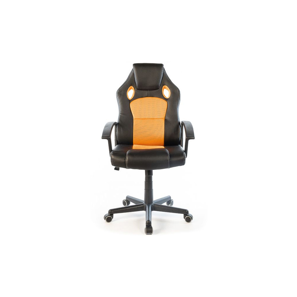 Офісне крісло Аклас Анхель PL TILT чорно-помаранчевий (20994) - зображення 2
