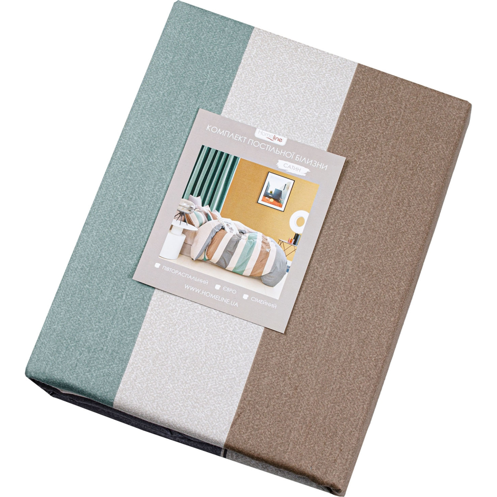 Постільна білизна Home Line Майямі Сатин Твіл євро (183049) - зображення 1