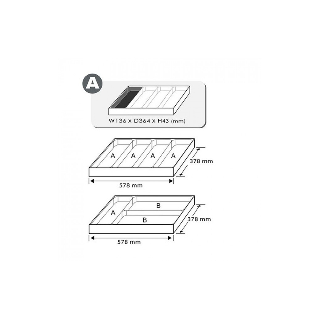 Набір викруток Toptul ударних із шестигранником 6 шт. (У ложементі) (GAAT0601) - зображення 2