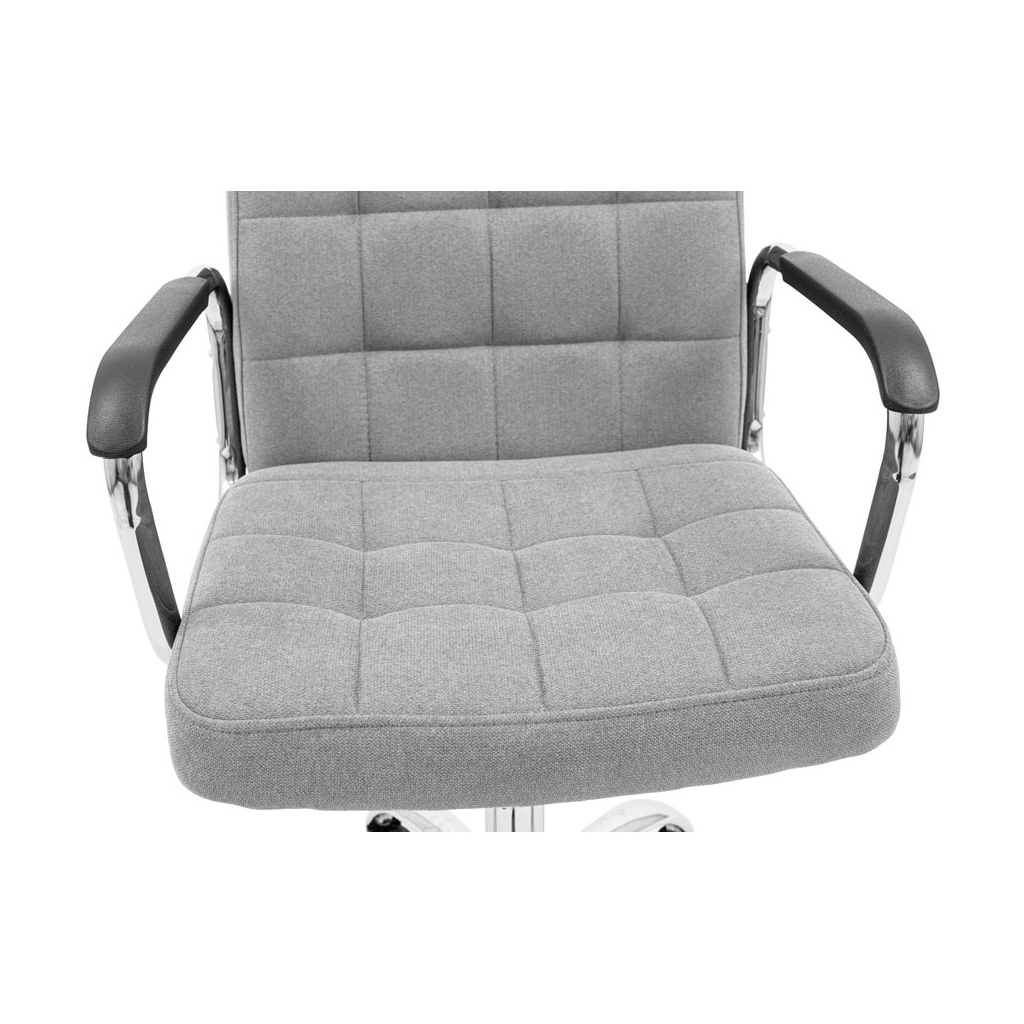 Офісне крісло Richman Брукс Хром Піастра Сірий (ADD0003109) - зображення 8