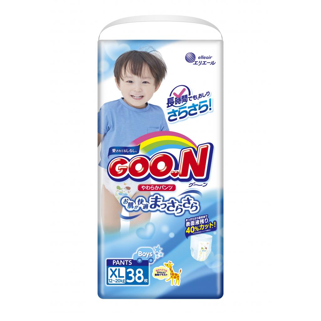 Підгузки GOO.N Трусики для хлопчиків 12-20 кг, XL, 114 шт (853082-3) - зображення 2