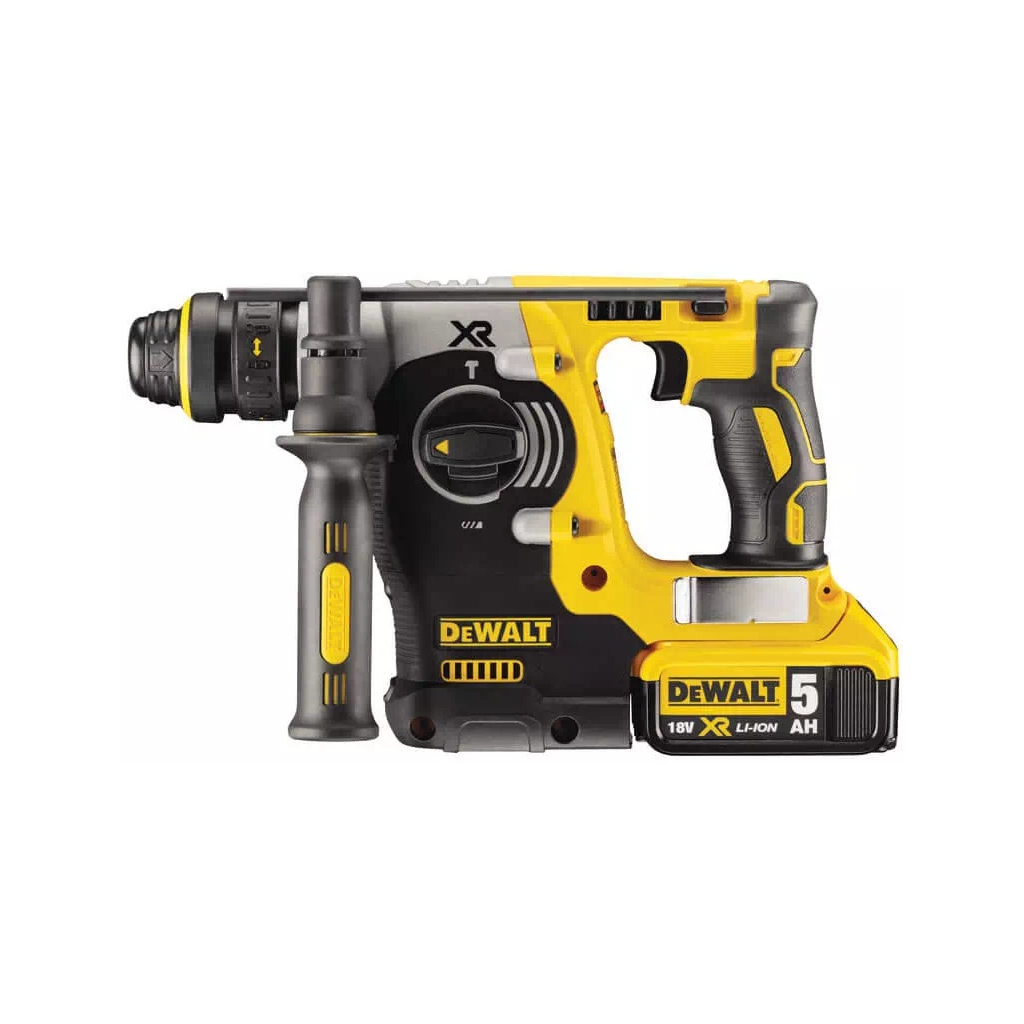 Перфоратор DeWALT безщітковий, SDS-Plus, 18 В, 2.1 Дж, 3 реж. кейс (DCH274P2) - зображення 2
