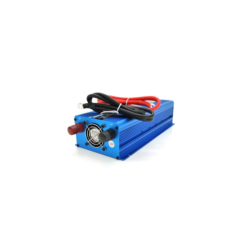 Автомобільний інвертор Voltronic 12V/220V 900Вт, with the right sine wave (NV-1500P) - зображення 2