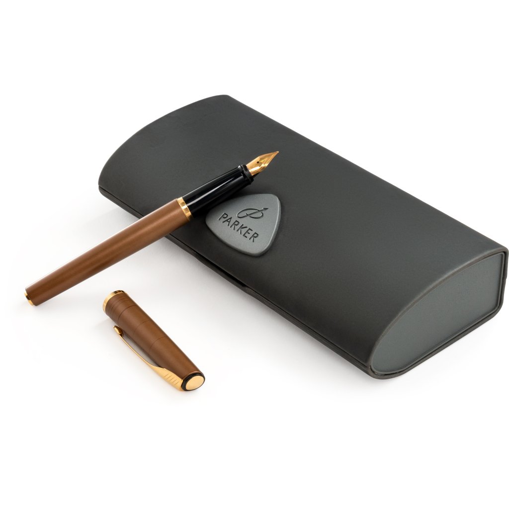 Ручка пір'яна Parker P РП Latitude F45K бронзова (F45K) - зображення 4