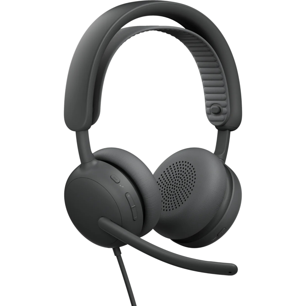 Навушники Logitech Zone Wired 2 USB Graphite (981-001619) - зображення 2
