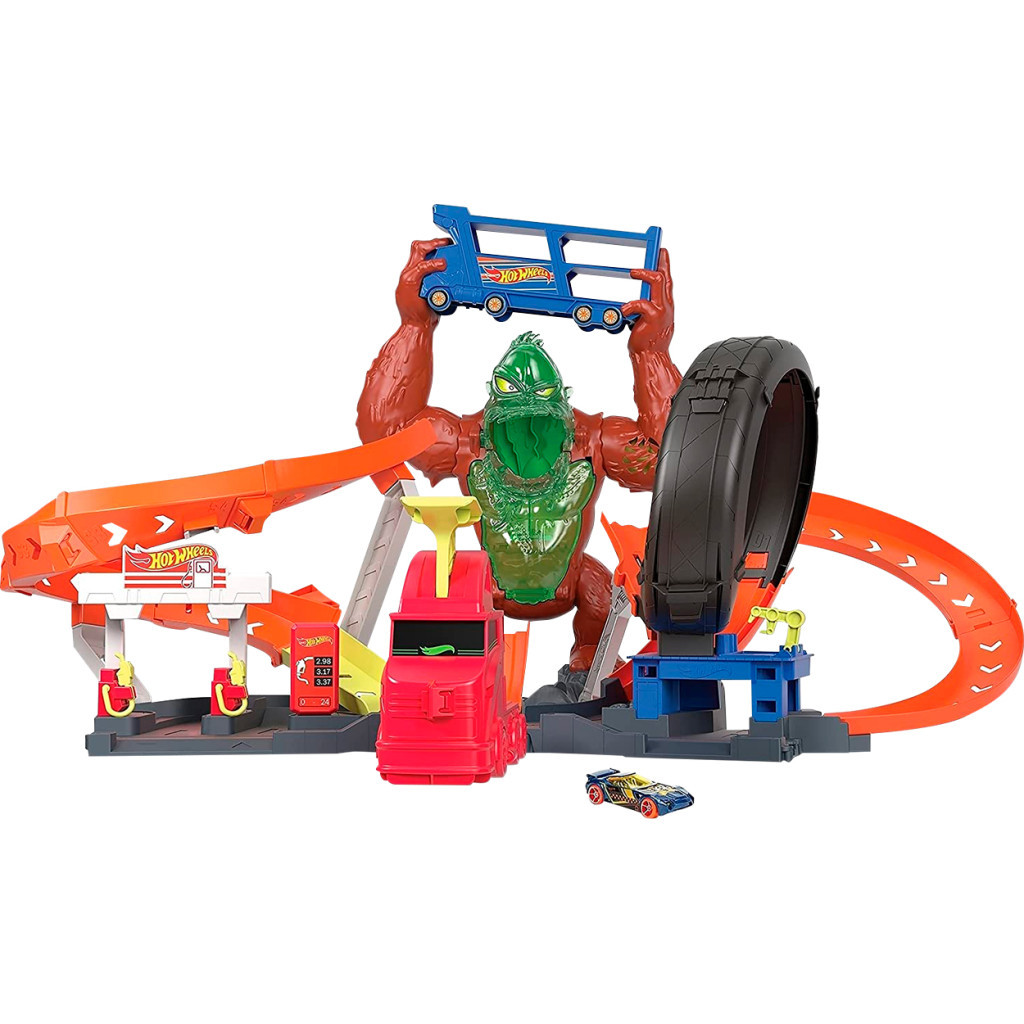 Автотрек Hot Wheels Напад токсичної горили (GTT94) - изображение 1