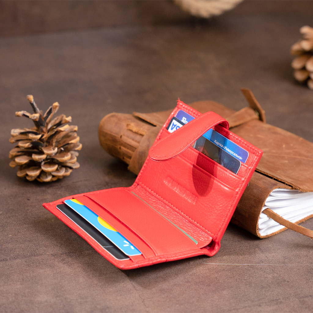 Гаманець ST Leather Червоний (19211) - зображення 11