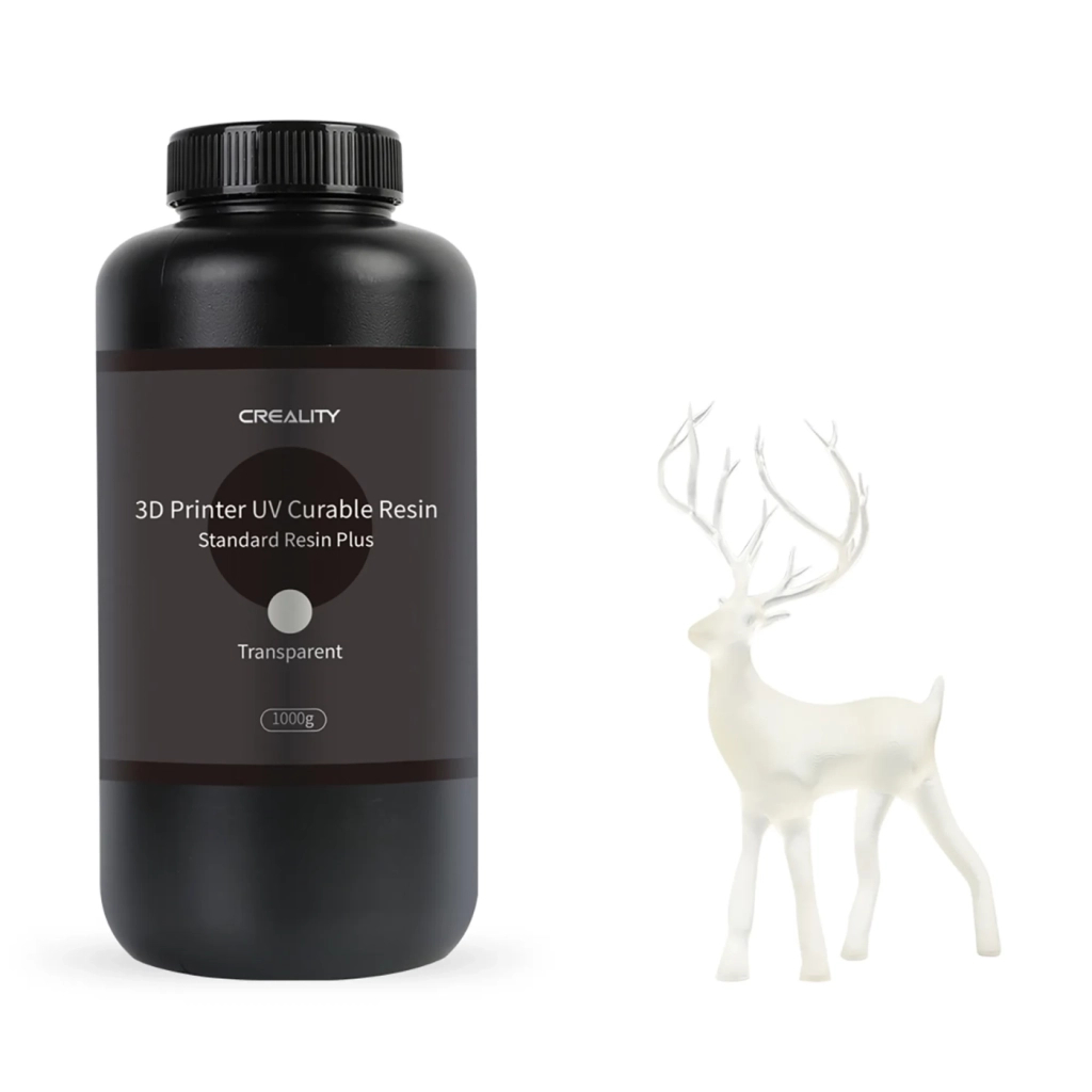 Фотополімерна смола Creality Resin, LCD Standard Plus 1кг, transparent (3302020092) - зображення 1