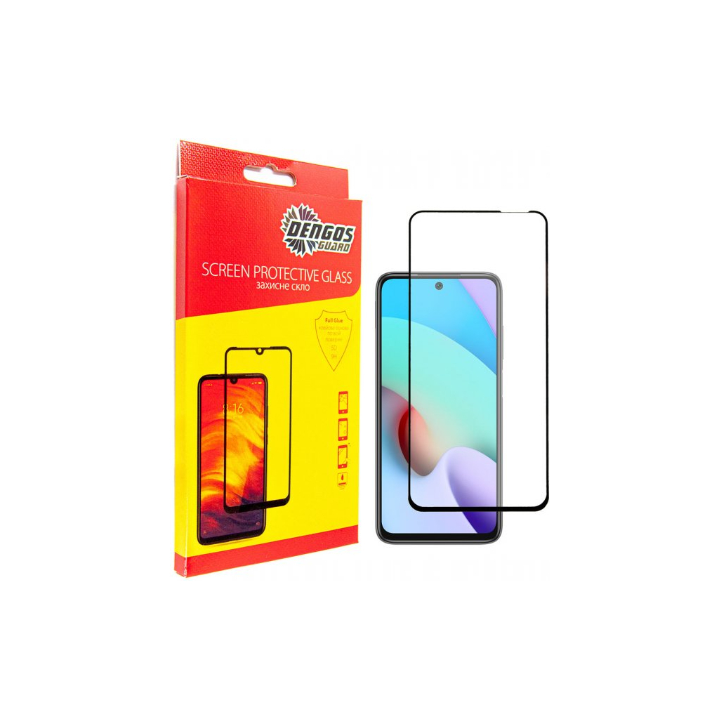 Скло захисне Dengos Full Glue Xiaomi Redmi 10 2022 (TGFG-226) - зображення 1