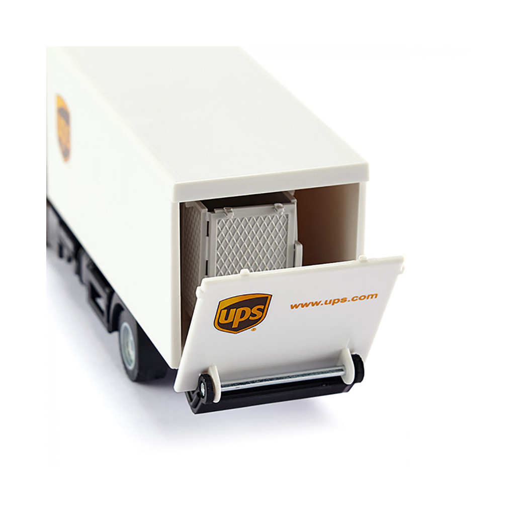 Спецтехніка Siku Вантажівка MAN з кузовом і гідробортом (6336590) - зображення 4