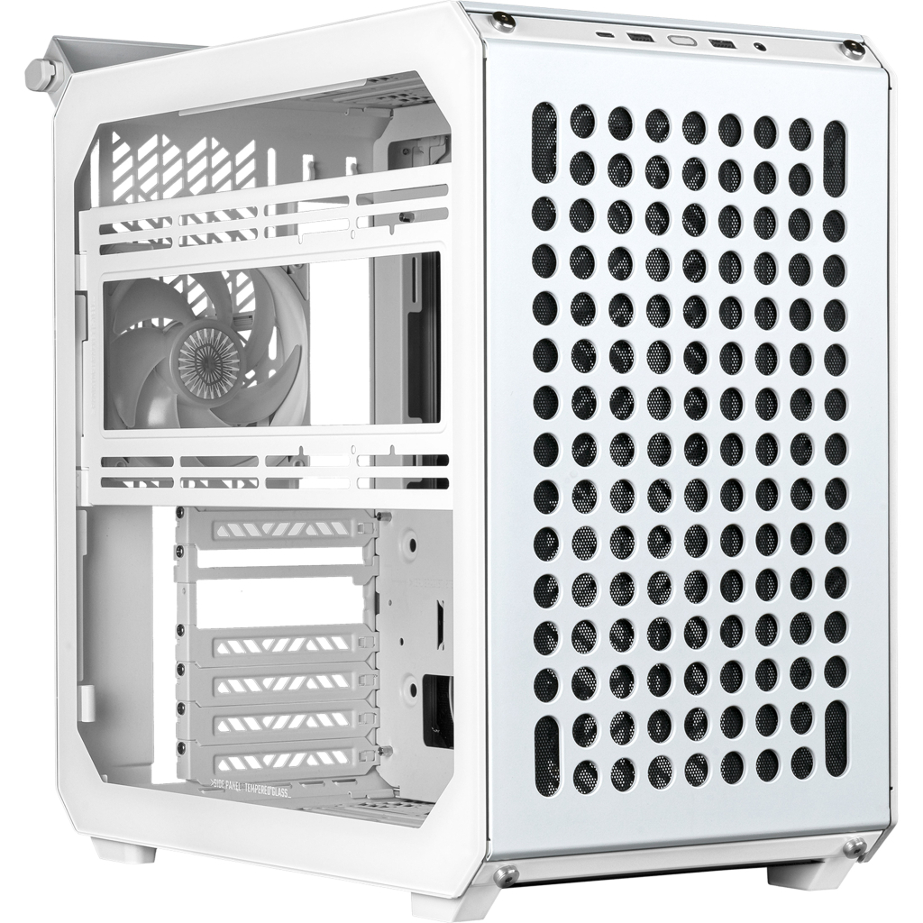 Корпус CoolerMaster QUBE 500 Flatpack Black White Edition (Q500-WGNN-S00) - зображення 2