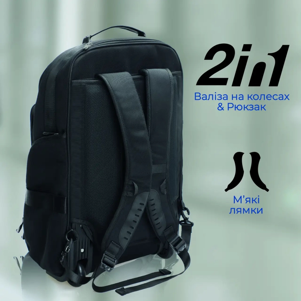 Рюкзак для ноутбука Promate 15.6" Rover-TR black + tablet pocket (crampack-tr.black) - зображення 3