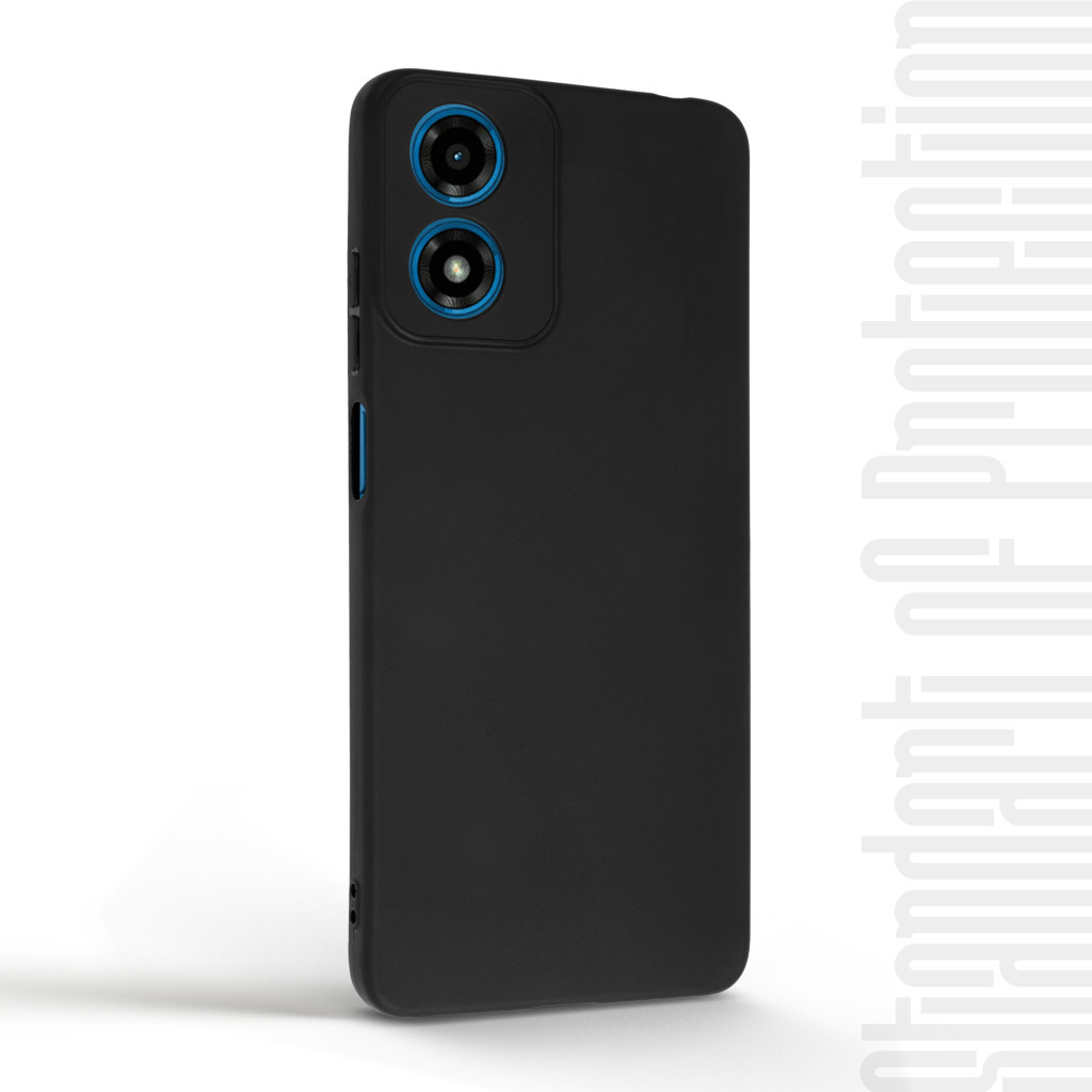 Чохол до мобільного телефона Armorstandart Matte Slim Fit Motorola G04 Camera cover Black (ARM73881) - зображення 2