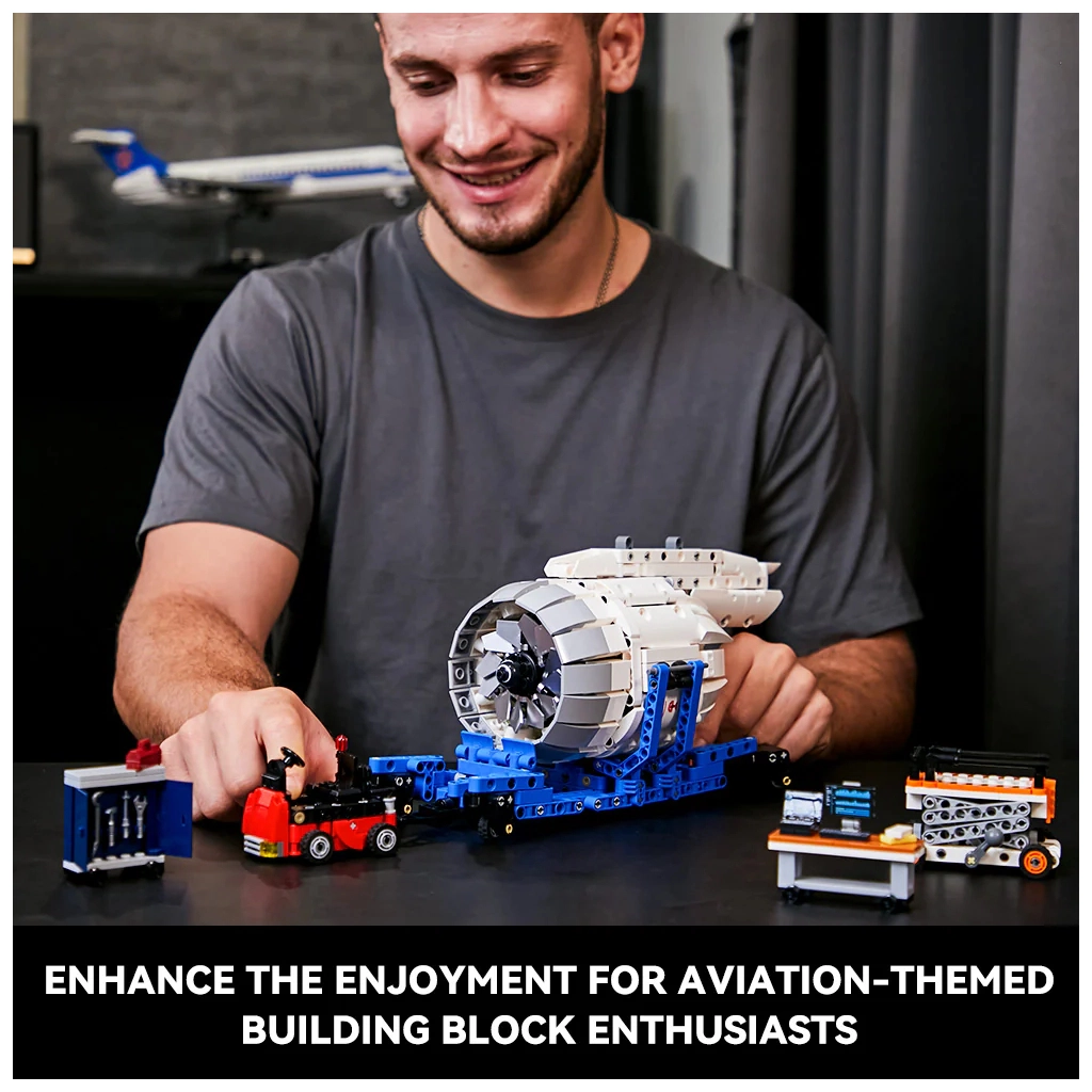 Конструктор Pantasy Майстерня авіаційних двигунів (85006) - зображення 6