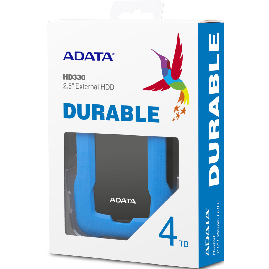 Зовнішній жорсткий диск 2.5" 4TB ADATA (AHD330-4TU31-CBL) - зображення 6