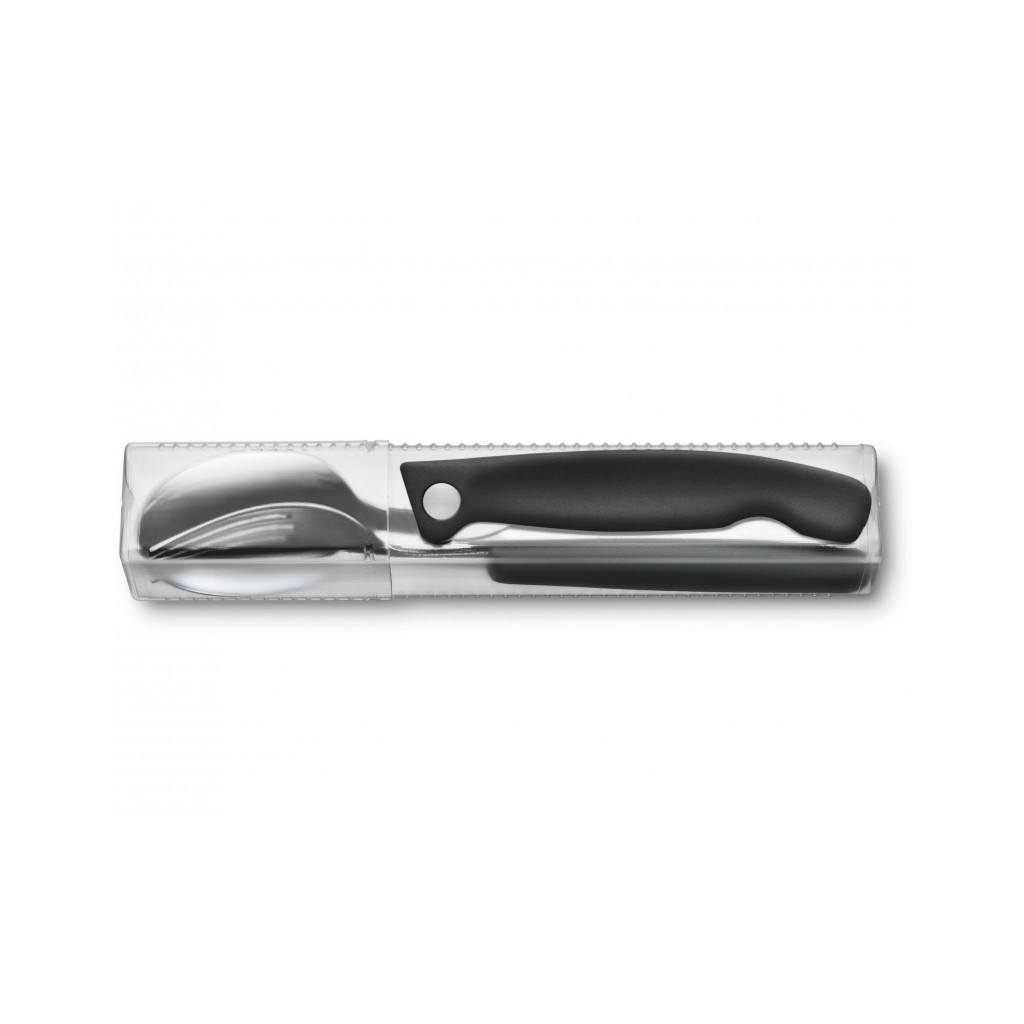 Набір столових приборів Victorinox SwissClassic Table Set 3 шт Black (6.7192.F3) - зображення 3