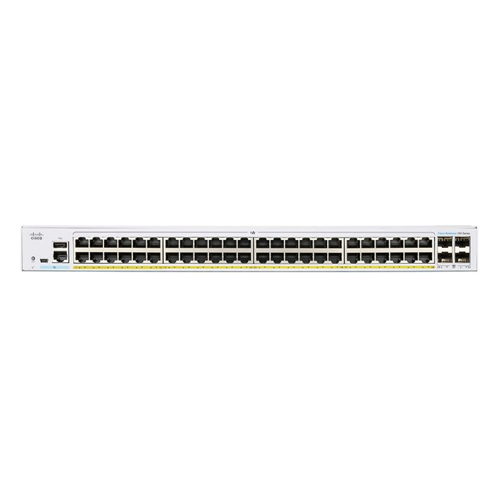 Комутатор мережевий Cisco CBS350-48T-4X-EU - зображення 2