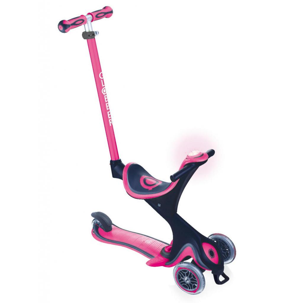 Самокат Globber Go Up Comfort Play 5 в 1 рожевий (463-110-2) - зображення 1