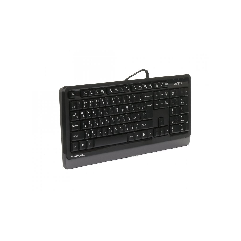 Клавіатура A4Tech FKS10 USB Grey (4711421963329) - зображення 3