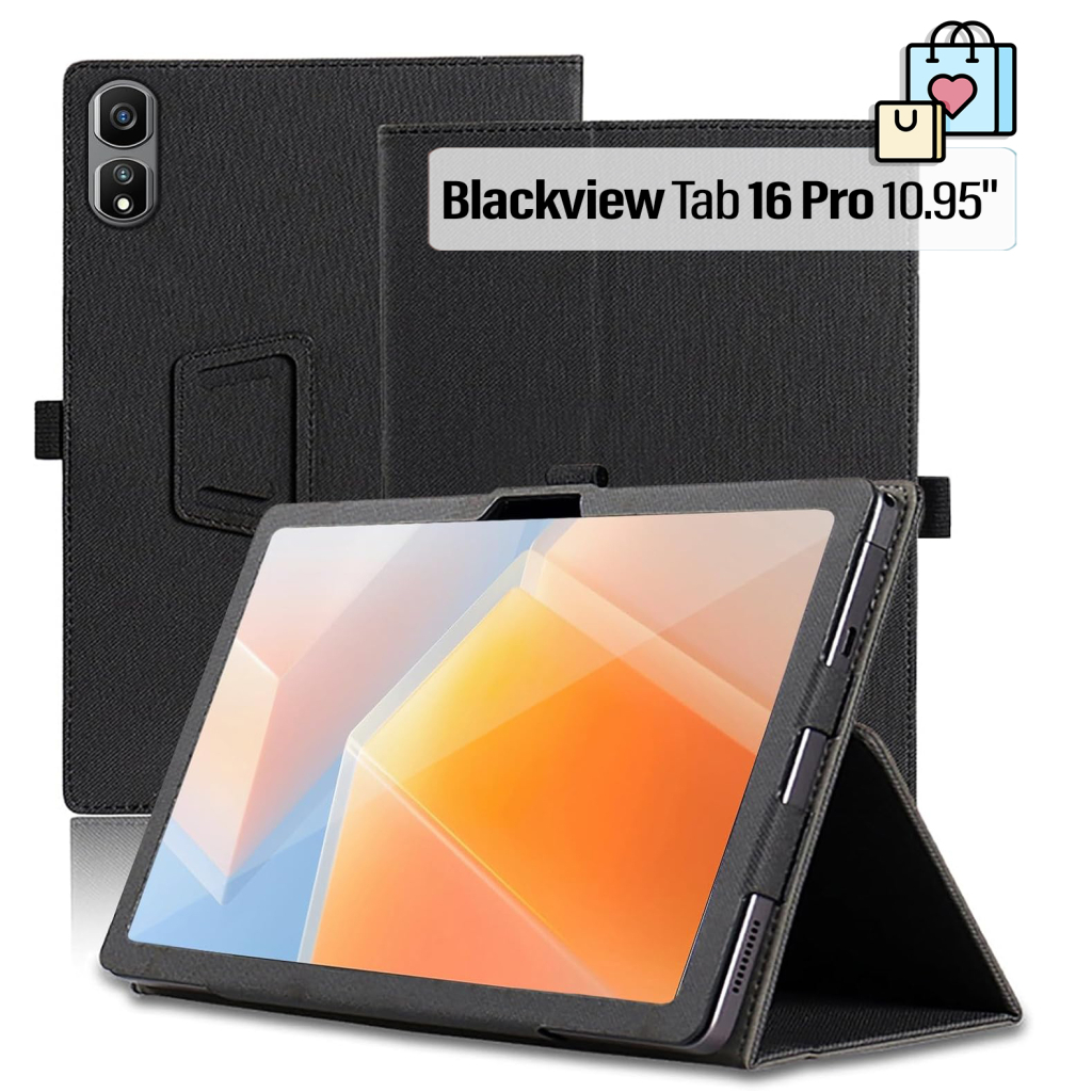 Чохол до планшета BeCover Slimbook Blackview Tab 16 Pro 10.95" Black (713718) - зображення 1