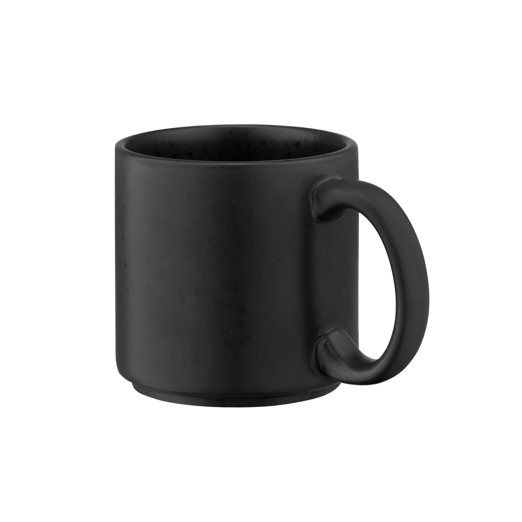 Чашка Ardesto Trento, 400мл, кераміка, чорний (AR2940TB) - изображение 3