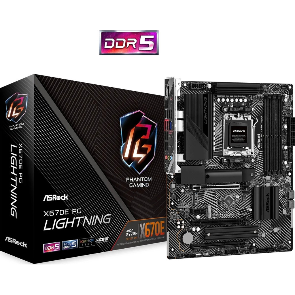 Материнська плата ASRock X670E PG LIGHTNING - зображення 6
