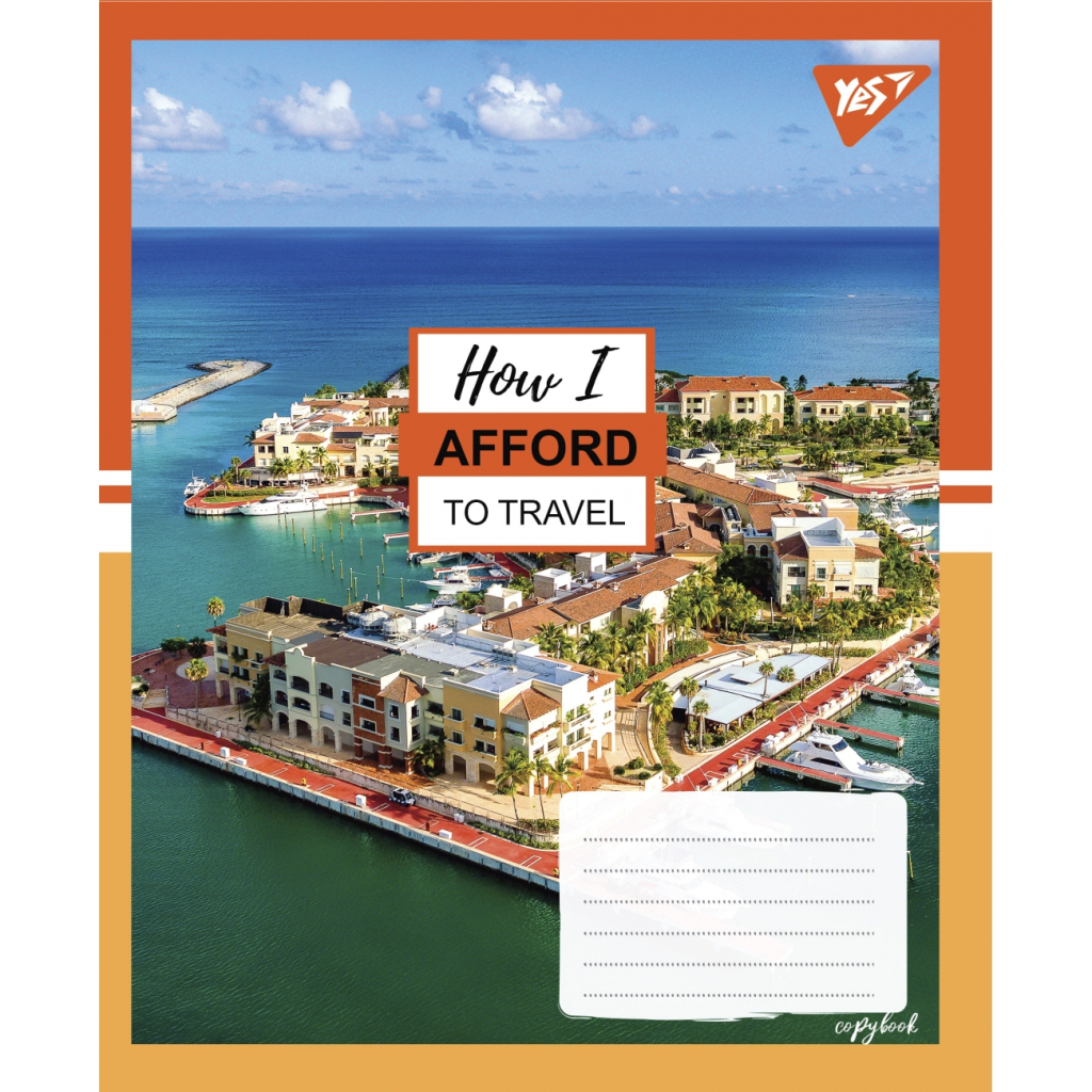 Зошит Yes А5 Travel 96 аркушів, лінія (766131) - зображення 3