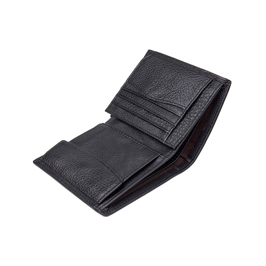 Гаманець Vintage Шкіряний Чорний (14598) - изображение 7