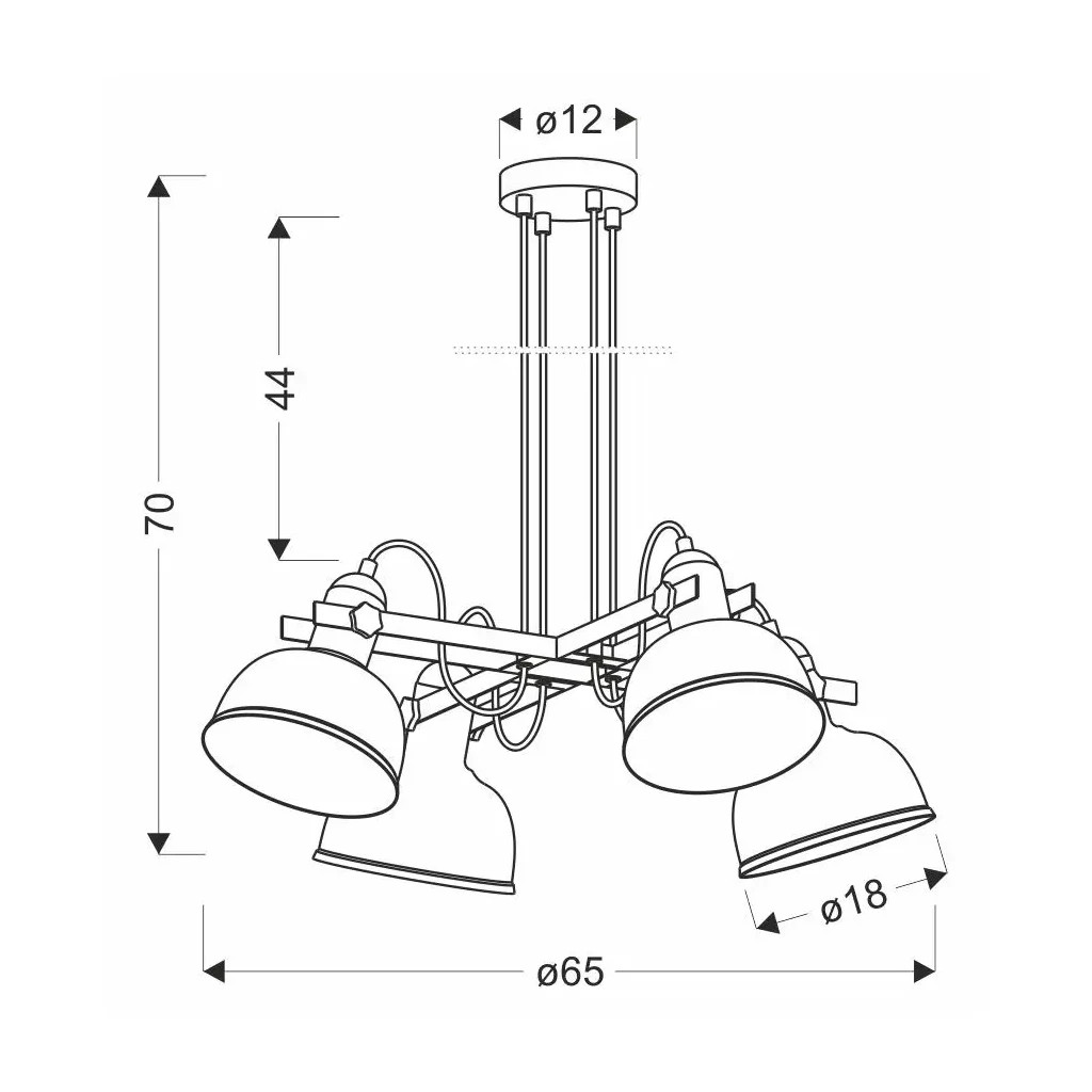 Люстра Candellux Reno (34-78155) - изображение 2
