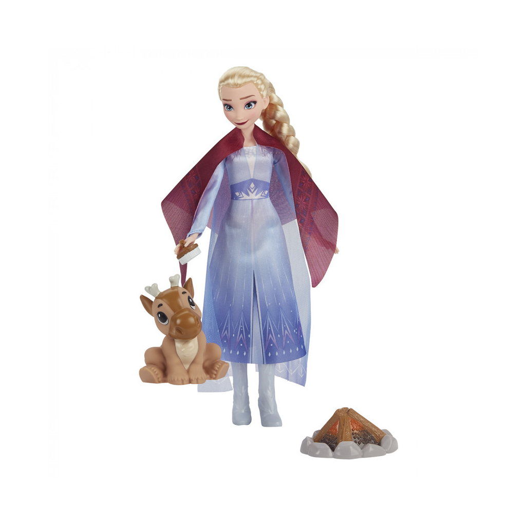 Лялька Hasbro Disney Frozen Ельза з другом біля багаття (6284360) - зображення 9
