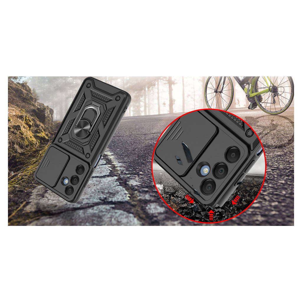 Чохол до мобільного телефона BeCover Military Samsung Galaxy A35 5G SM-A356 Black (711014) - зображення 6