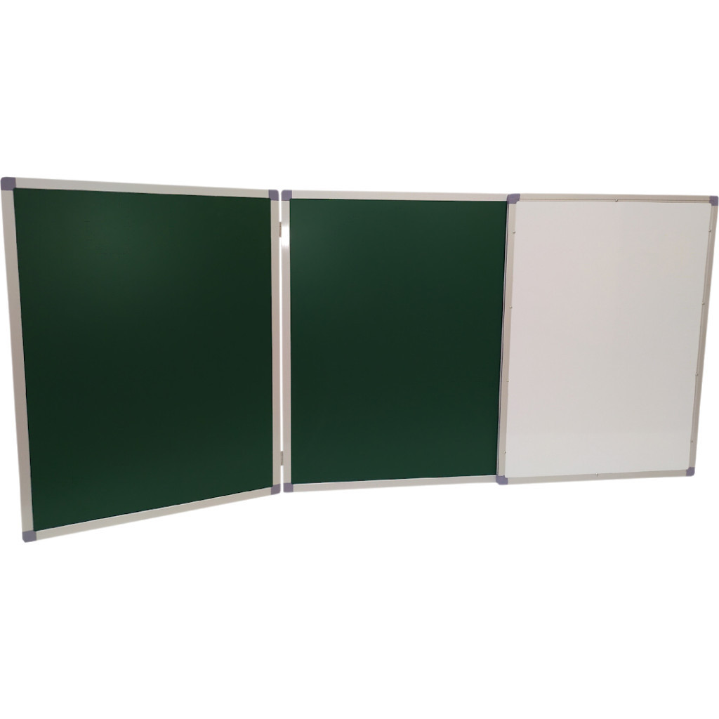 Шкільна дошка Sector магнітна крейдово-маркерна дошка 400х100 ( (КМ4010) - зображення 3