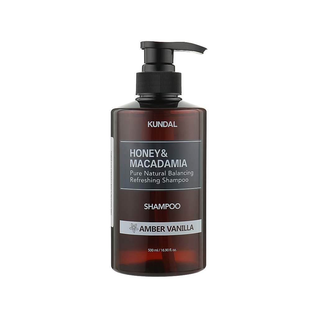 Шампунь Kundal Honey & Macadamia Nature Shampoo Amber Vanilla 500 мл (8809568742047) - зображення 1