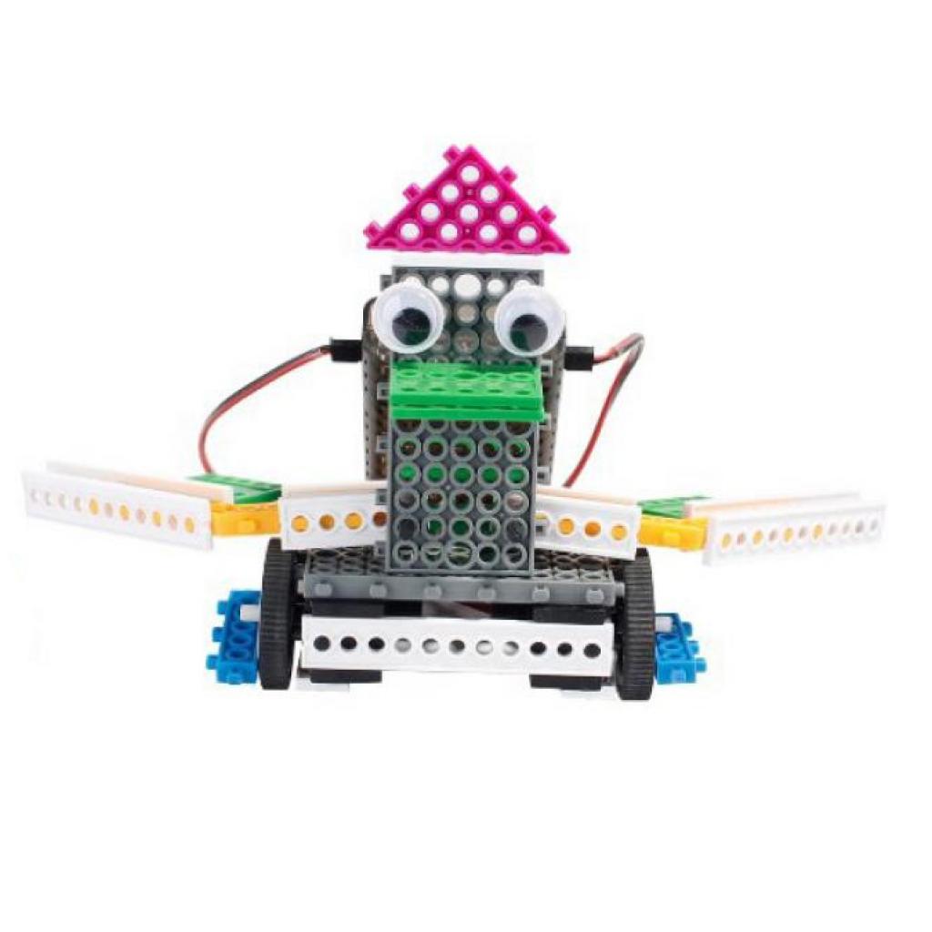 Конструктор HiQ STEM з пультом R722 4-в-1 (паровозик, машинка, лижник, робот (LYH-R722) - зображення 5