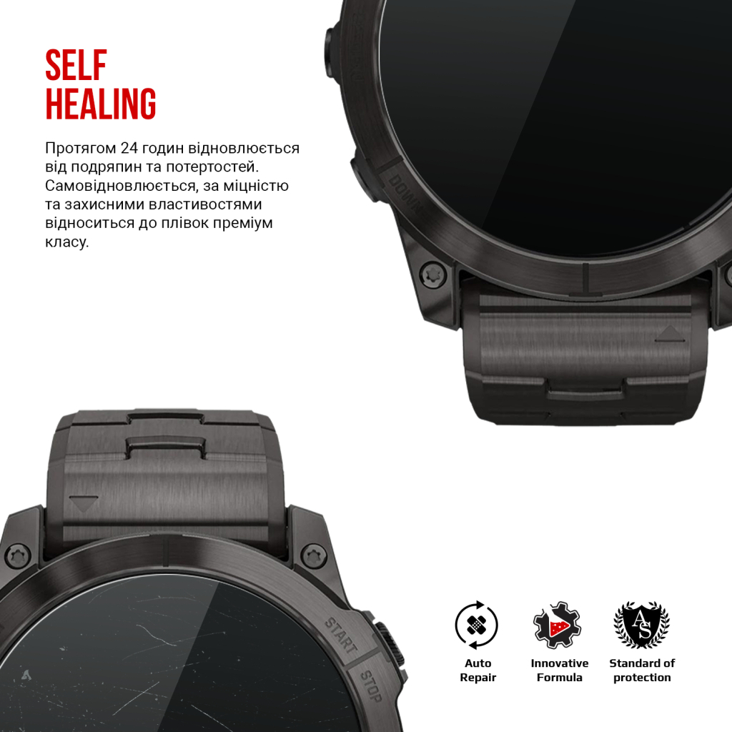 Плівка захисна Armorstandart Garmin Fenix 7X Sapphire Solar 51mm 6 pcs (ARM85997) - зображення 3