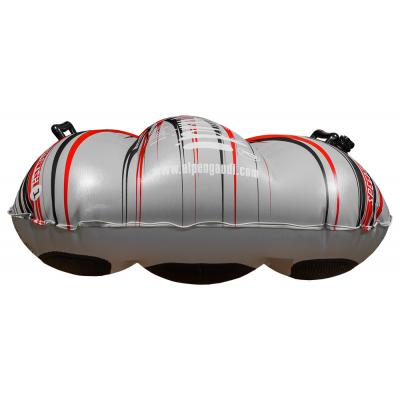 Санки Alpen Gaudi Alpen Speed Flash серо-оранжевые (4020716899702) - зображення 4