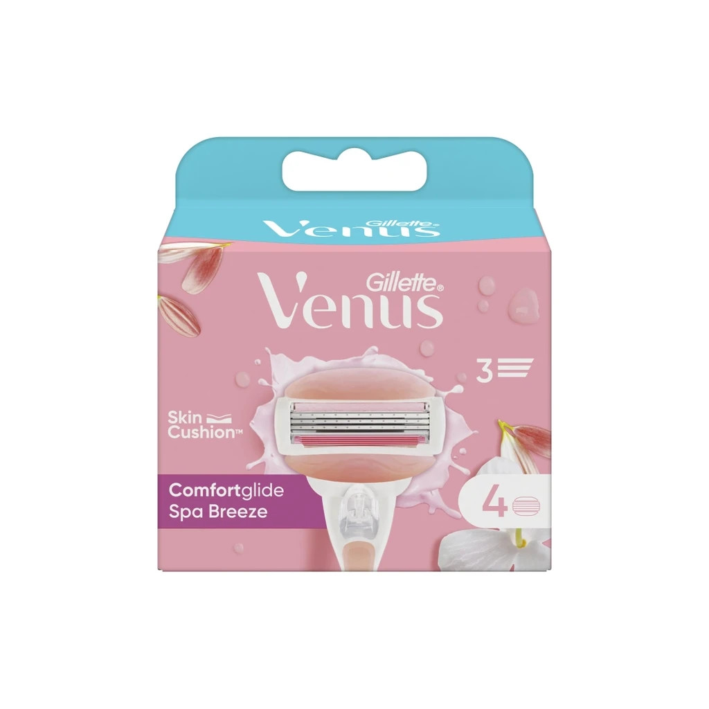 Змінні касети Gillette Venus Comfortglide Spa Breeze 4 шт. (7702018966783) - изображение 2