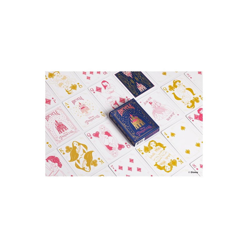 Гральні карти Bicycle Disney Princess inspired (navy) (ВР_КИБДПН) - зображення 3