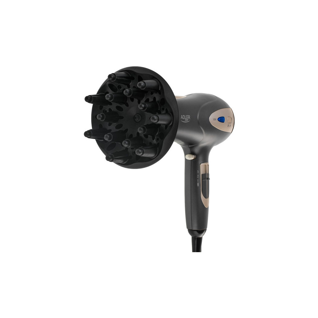 Фен Adler AD 2248 grey (AD2248G) - зображення 3