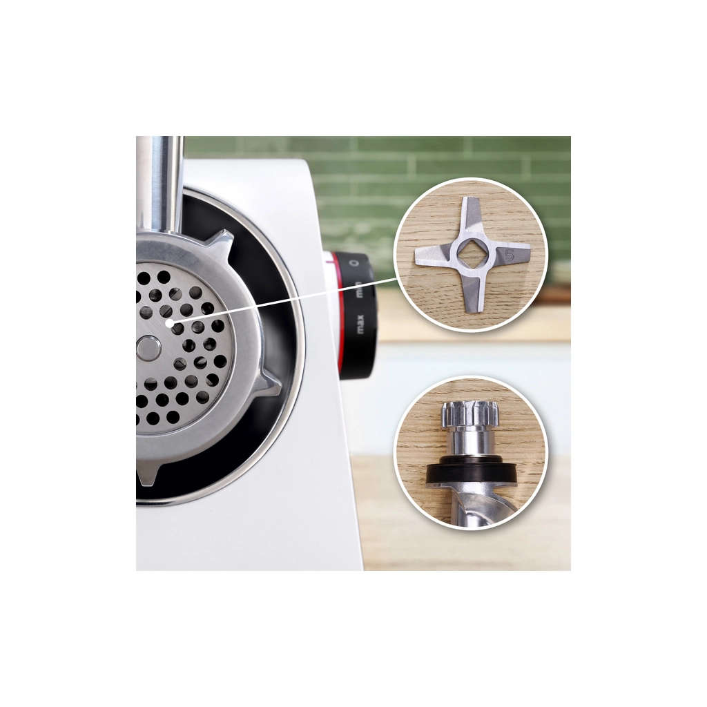 М'ясорубка Bosch MFWS607W - зображення 5