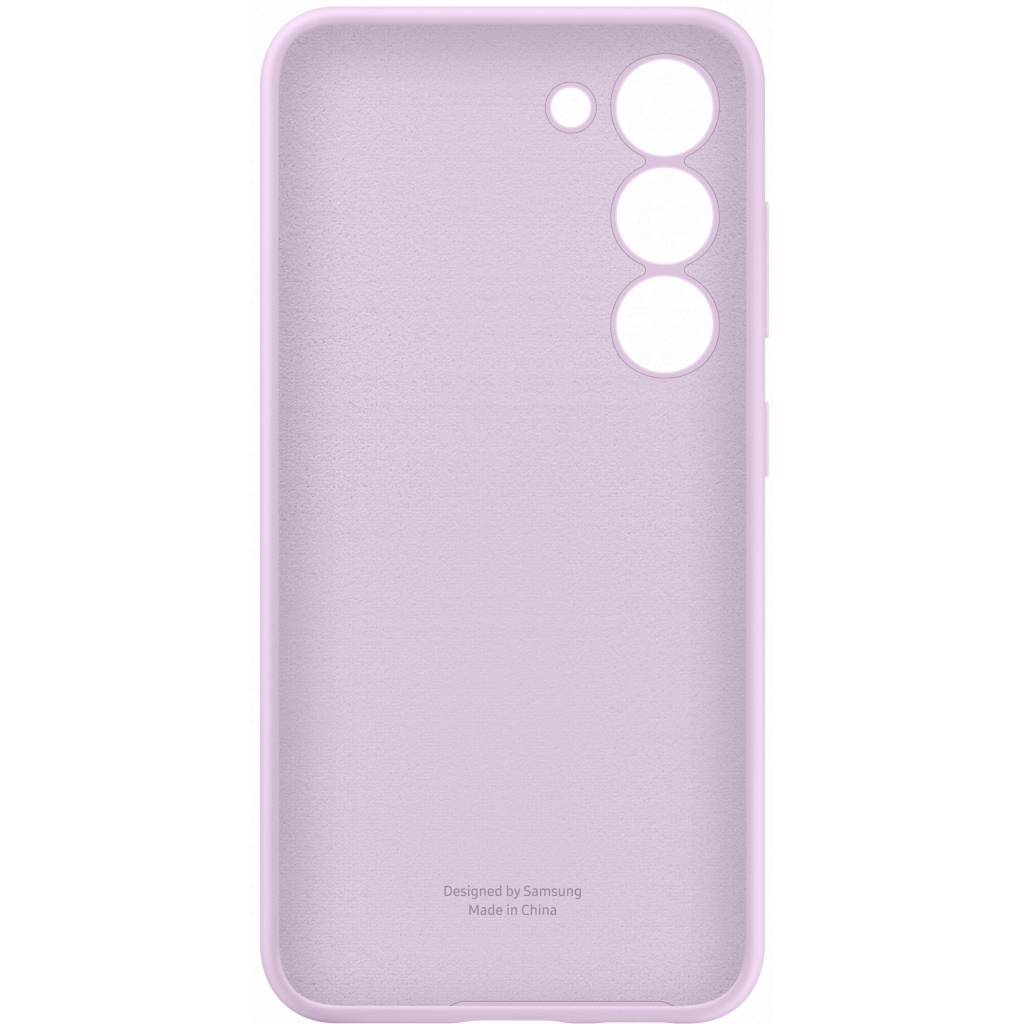 Чохол до мобільного телефона Samsung Galaxy S23 Silicone Case Lilac (EF-PS911TVEGRU) - зображення 2