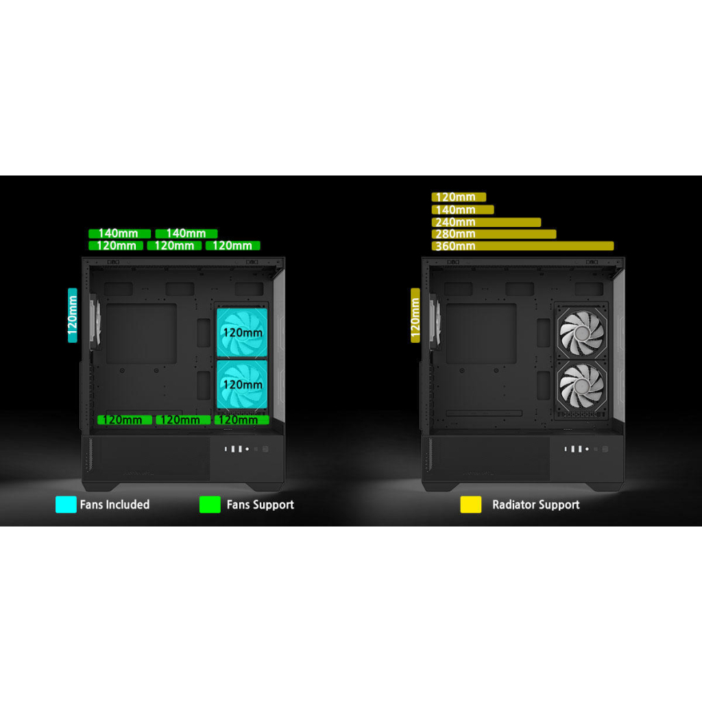 Корпус для ПК Zalman CHRONIXV2BLACK - зображення 7