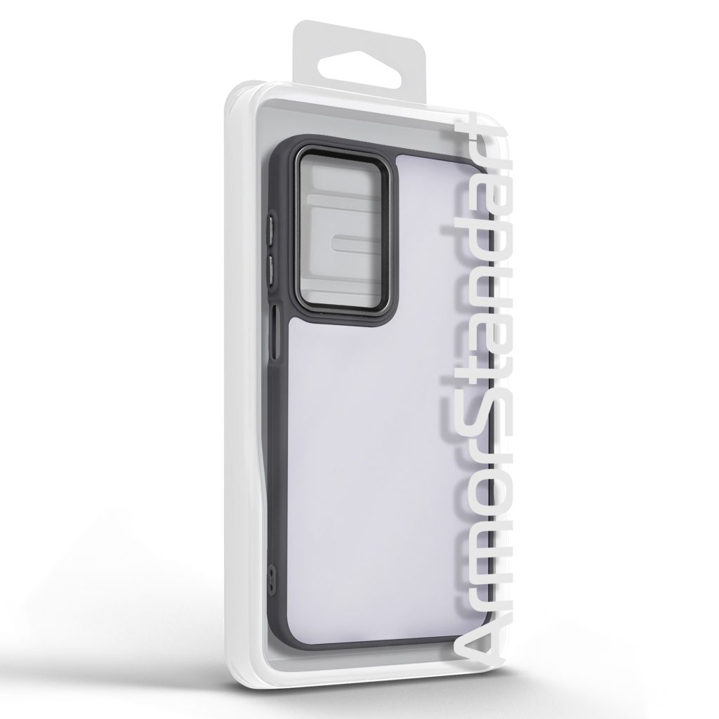 Чохол до мобільного телефона Armorstandart Frame Samsung A17 4G Black (ARM87012) - зображення 3