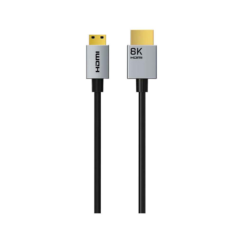 Кабель мультимедійний HDMI micro M to HDMI M 3.0m 8K60Hz Cabletime (CA915880) - зображення 1
