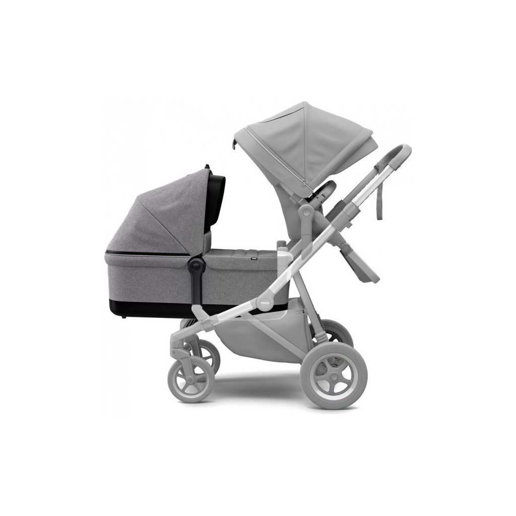 Люлька Thule Sleek Grey Melange (TH 11000100) - изображение 4