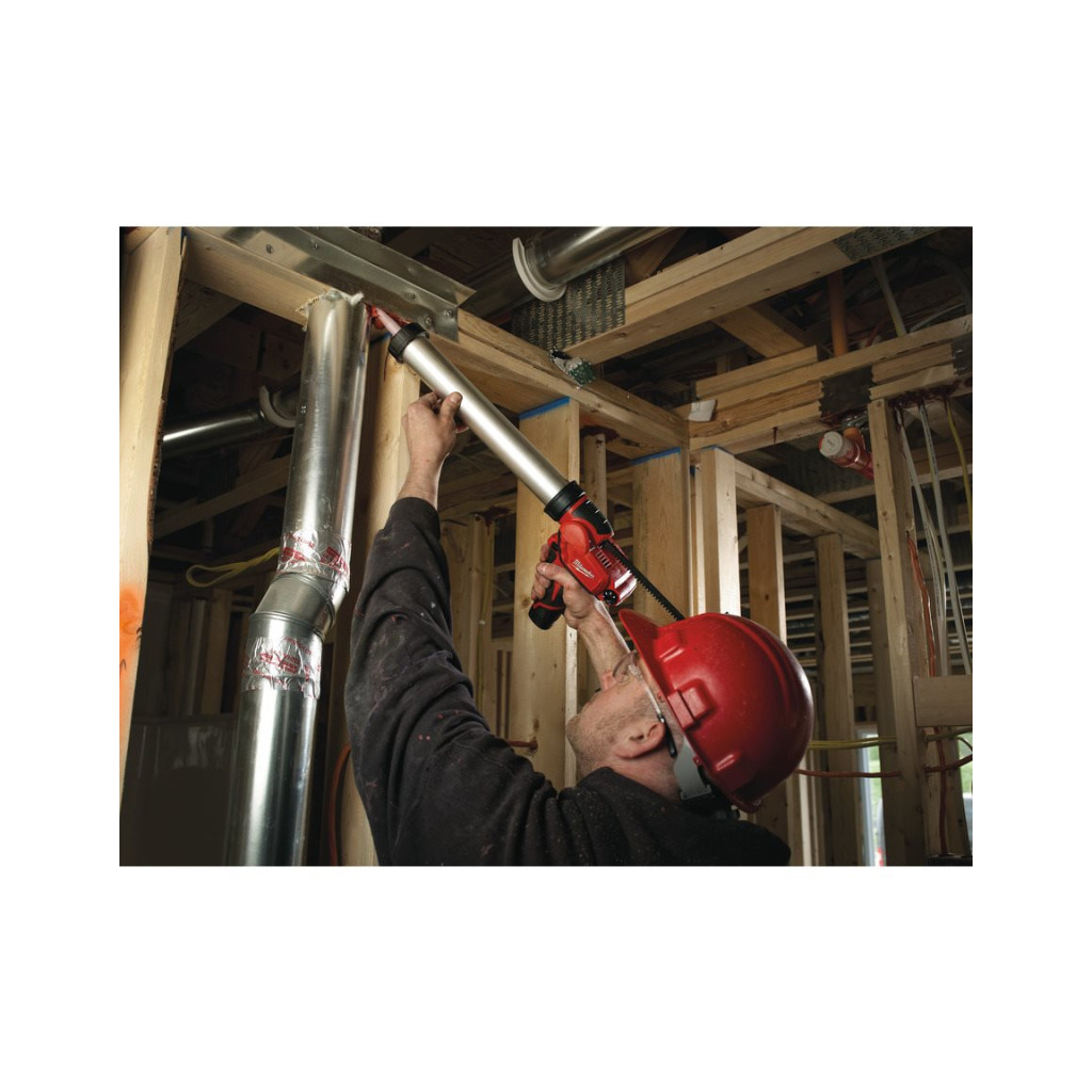 Пістолет для герметика Milwaukee M12 PCG/600A-0, 600мл (без АКБ та ЗП) (4933441786) - изображение 3