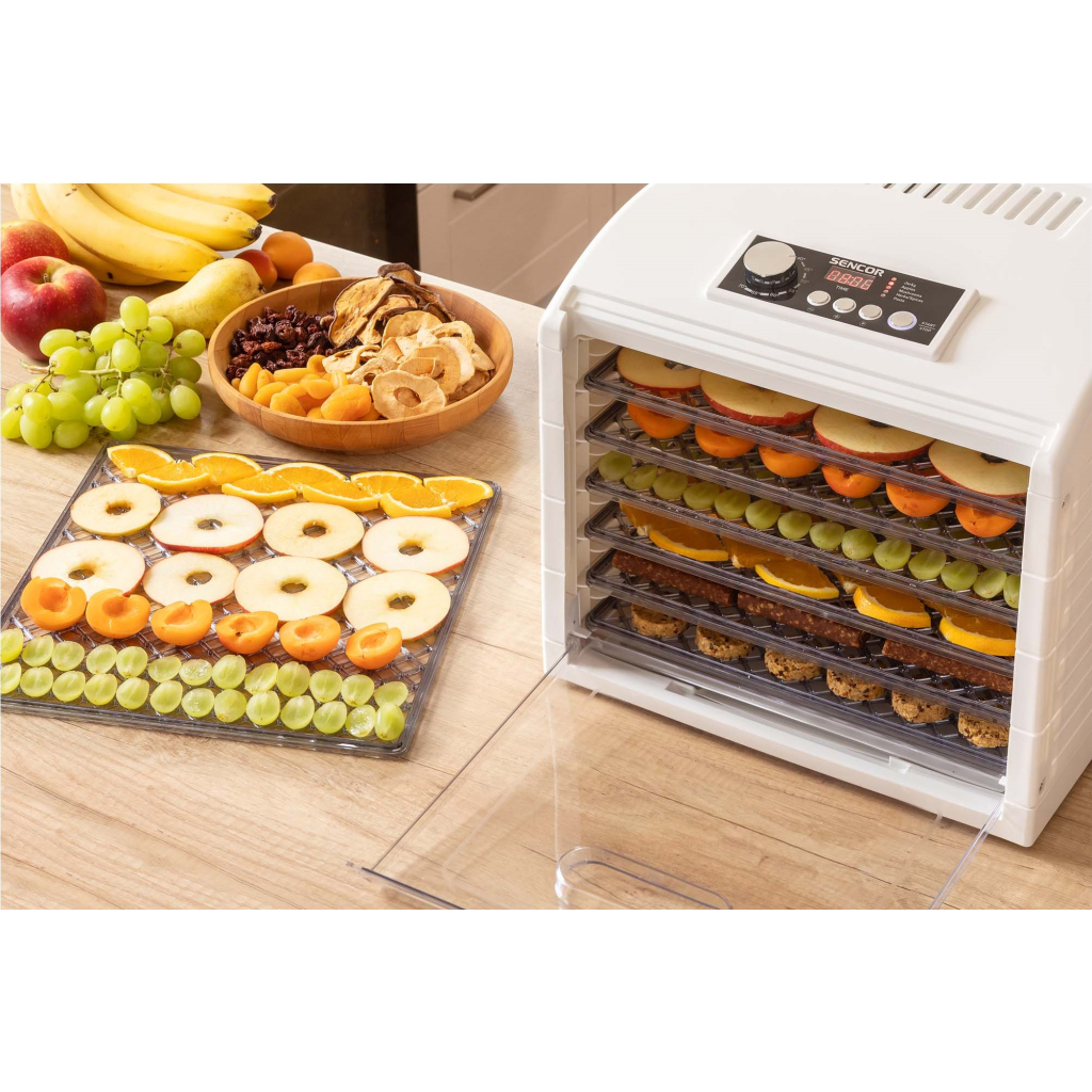 Сушка для овочів та фруктів Sencor SFD 6500WH - зображення 6