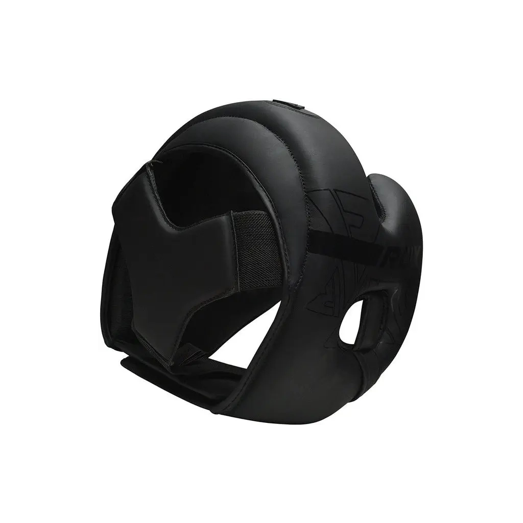 Боксерський шолом RDX F6 KARA Matte Black XL (HGR-F6MB-XL) - зображення 4