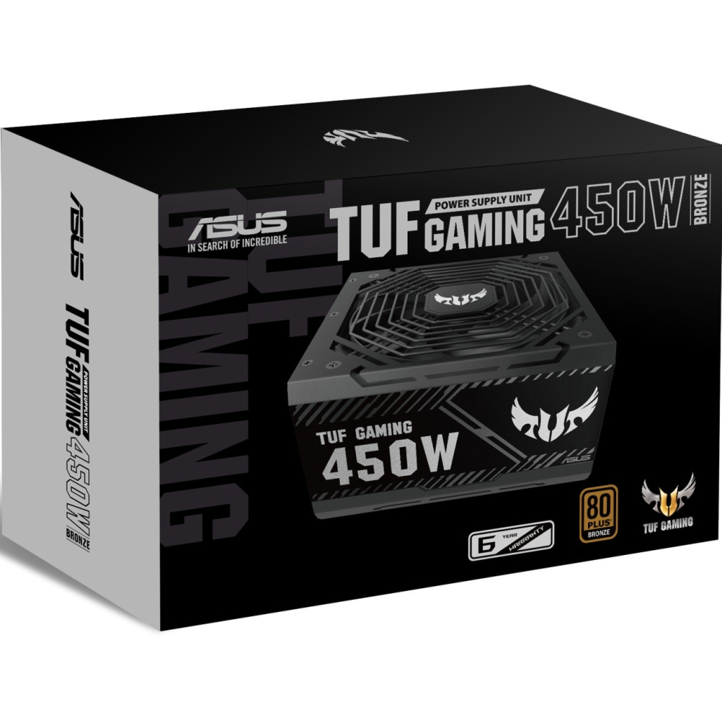 Блок живлення ASUS 450W TUF 80+ Bronze (90YE00D3-BOWA00) - зображення 10